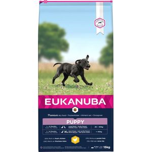 Eukanuba Dog Puppy Large Breed - Kip - Puppyvoer - 15 kg