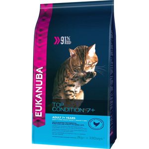 Eukanuba Top Condition 7+ Senior Kattenvoer - Voordeelpakket: 3 x 2 kg