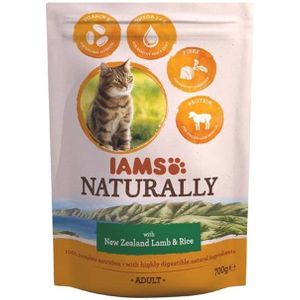Iams Naturally Cat Adult Zalm&Rijst 700 g
