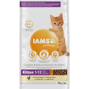 IAMS Kitten kattenvoer 3 kg - Merken