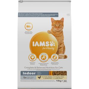 Iams CAT Vitality Adult Indoor - Chicken 10kg