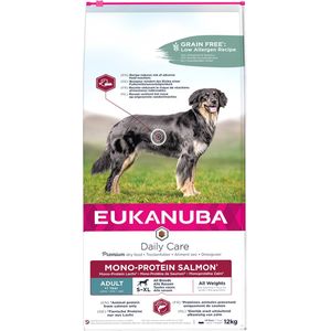 Eukanuba - Hond - Euk Dog Daily Care Mono-protein Salmon Adult S/xl - 12kg