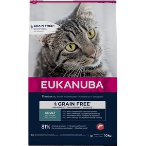 Eukanuba Kat Adult Graanvrij Zalm 10 Kg