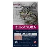 2kg Eukanuba Senior Graanvrij Zalmrijk Droog Kattenvoer