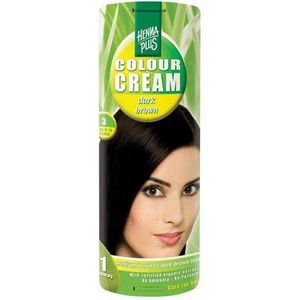 Hennaplus Kleurcrème 3.0 Donker Bruin - 6 Stuks - Voordeelverpakking