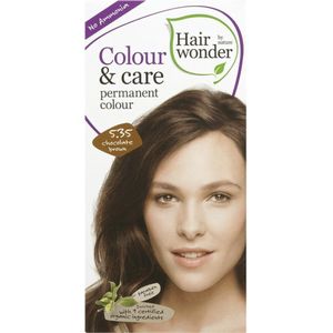 Hairwonder - Colour & Care - Haarkleuring - Chocoladebruin - Biologische Ingrediënten