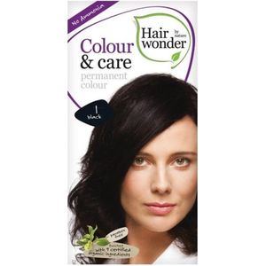 Hairwonder Colour & Care 1 black  100 Milliliter
