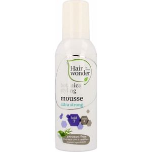Hairwonder - Botanical Styling Mousse - Extra Strong - 200ml - Biologische Ingrediënten