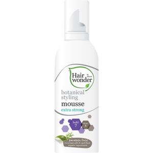 Hairwonder - Botanical Styling Mousse - Extra Strong - 200ml - Biologische Ingrediënten