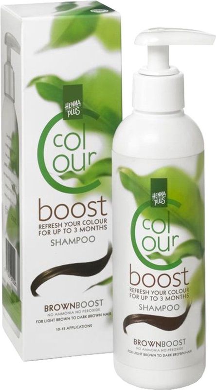 Hennaplus - Colour Boost - Kleurshampoo - Bruin - Natuurlijke Henna