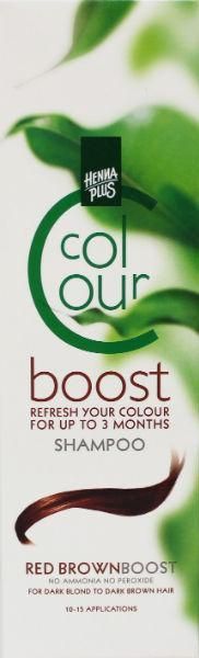 Hennaplus - Colour Boost - Kleurshampoo - Roodbruin - Natuurlijke Henna
