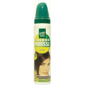 Hairwonder Hennaplus Colour Mousse 4 Brown, 75 ml