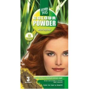 Hennaplus - Colour Powder - Mahogany - 100% Natuurlijke Haarkleuring