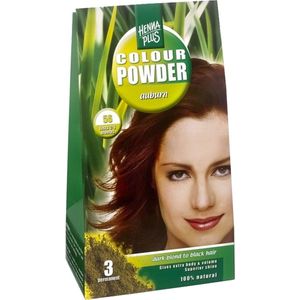 Hennaplus - Colour Powder - Haarkleuring - Auburn - 100% Natuurlijke Ingrediënten