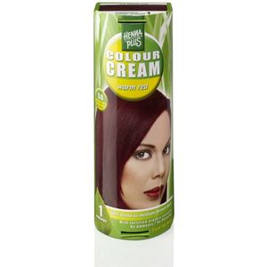 Henna Plus - Colour Cream - Warm Red - Haarverf Zonder Ammonia
