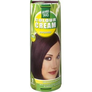 Hennaplus - Colour Cream - Haarkleuring - Burgundy - 8-10 Wassingen