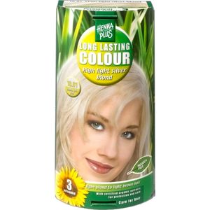 Hennaplus - Long Lasting Colour - Haarkleuring - High Light Silver Blond - Biologisch Zonnebloemzaadextract