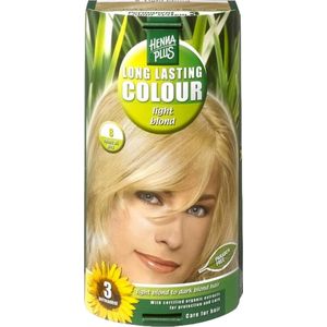 Hennaplus Long Lasting Colours 8 Light Blond Haarverf