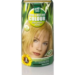 Hennaplus Long Lasting Colours 8.3 Light Golden Blond - Haarverf