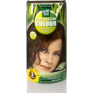 Henna plus Long lasting colour 5.35 chocolate brown  100 Milliliter