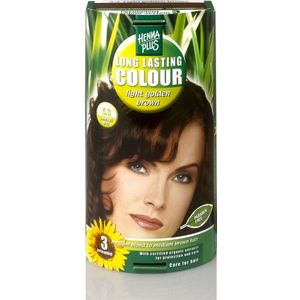 Hennaplus - Long Lasting Colour - Haarkleuring - 5.3 Golden Brown