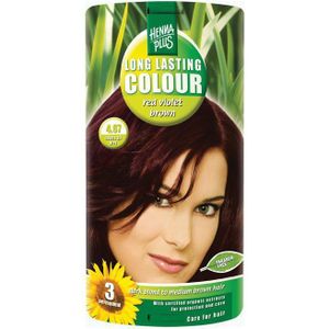 Hennaplus - Long Lasting Colour - Haarkleuring - Rood Violet Bruin