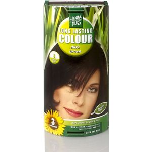 Henna Plus Long Lasting Colour 3 Dark Brown