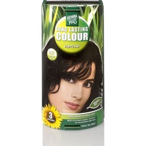 Hennaplus Long Lasting Colours 3.37 Espresso - Haarverf