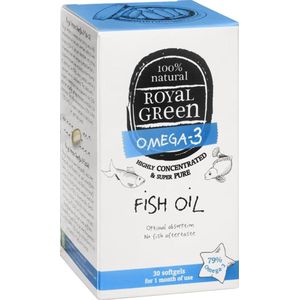 Royal Green Omega 3 Visolie 30 softgels