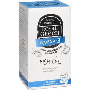 Royal Green Omega 3 visolie 60 softgels