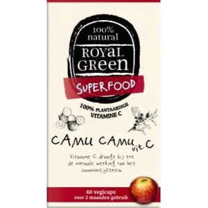Royal Green Camu camu vitamine C 60 Vegetarische capsules