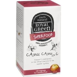 Royal Green Camu camu vitamine C 120 Vegetarische capsules