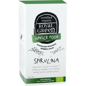 Royal Green Spirulina bio 120 tabletten
