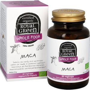 Royal Green Maca bio 60 Vegetarische capsules