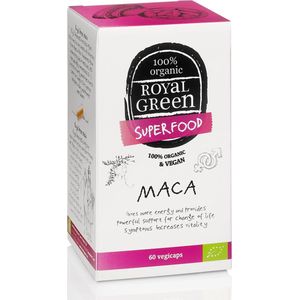 Royal Green Maca bio 60 Vegetarische capsules