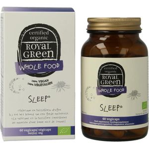 Royal Green Sleep - Valeriaan - 60 Capsules - Biologisch