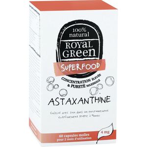 Royal Green - Astaxanthine - 60 softgels