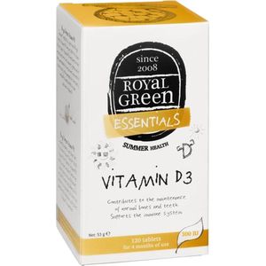 Royal Green Vitamine d3 120 tabletten