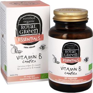 Royal Green Vitamine B complex bio 60 Vegetarische capsules