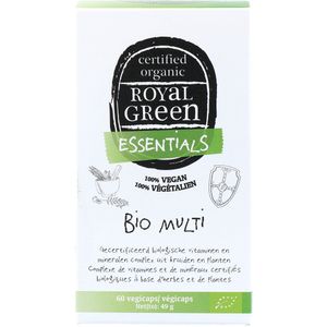 Royal Green - Multivitaminen - Biologisch - 60 Capsules