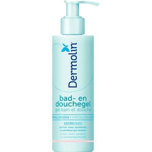Dermolin Bad en Douchegel - Hypoallergeen - pH-huidneutraal - 500ml