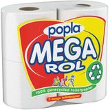 Popla Toiletpapier Megarol 400 Vel 4rol