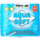 Aquasoft - Toiletpapier - Wit - 4 Rollen - Speciaal Voor Chemische Toiletten