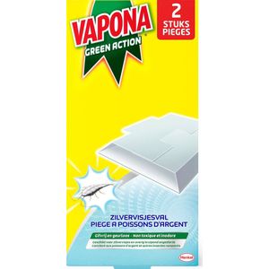 Vapona Green Action Zilvervisjesval 2 Stuks