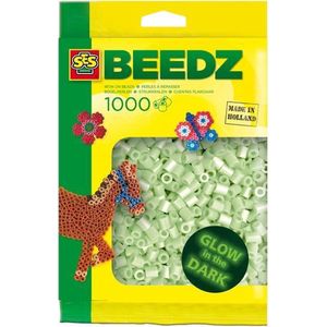 SES Beedz - Strijkkralen - Glow in the dark -  1000 stuks - PVC vrij