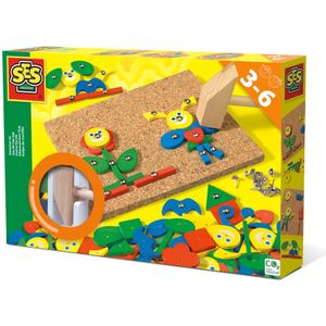 SES Creative - Hamertje Tik - Fantasie - Kinderspeelgoed - Knutselen