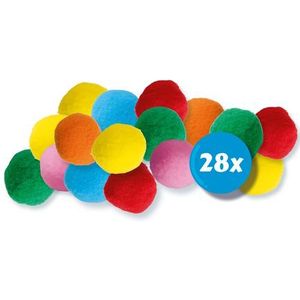 SES - Splash Waterballen - Herbruikbare Waterballonnen - Vrolijke Kleuren - 28 Stuks