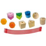 SES Creative - Tiny Talents - Sensory Kralen Rijgen - Sensorisch Speelgoed - Montessori