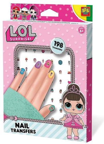 SES - L.O.L. - Nagel Transfers - Nagel Stickers - 198 Stuks