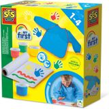 SES Creativ® My first - Mein erstes Fingerfarbenset mit Bastelschürze